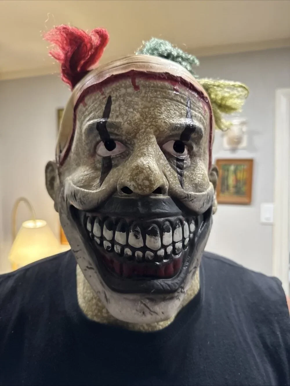 American Horror Story Freak Show Twisty the Clown Adult Mask Halloween Costume